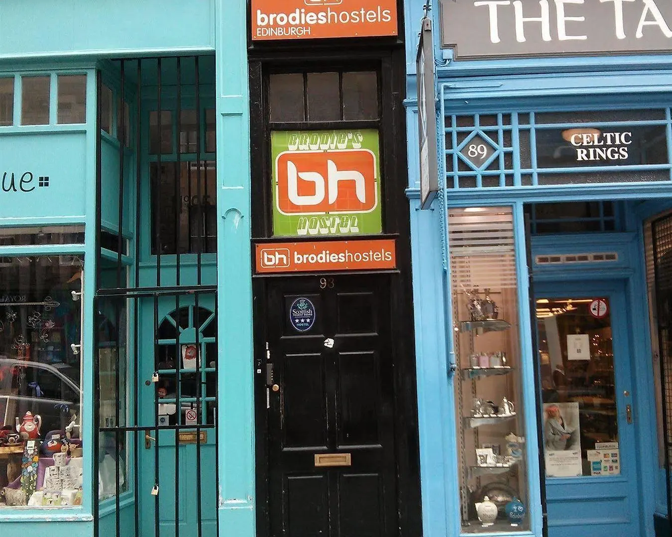 Brodies Hostels location